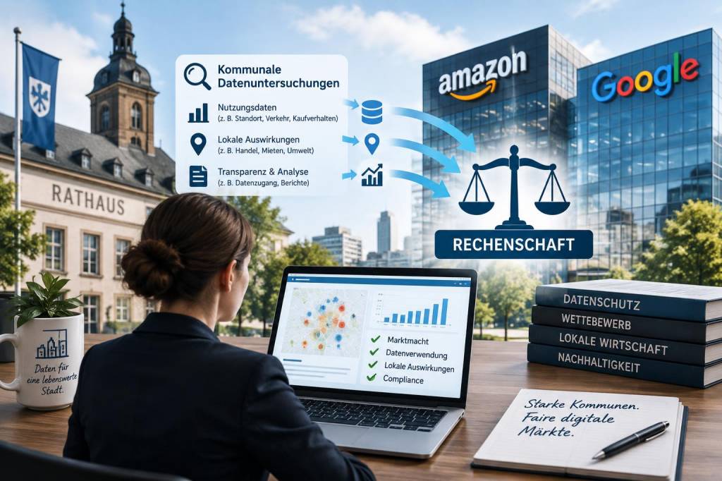 Wie kommunale datenuntersuchungen amazon und google lokal zur rechenschaft ziehen könnten