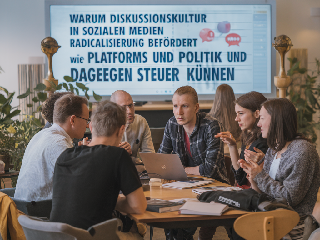 Warum diskussionskultur in sozialen medien radicalisierung befördert und wie platforms und politik dagegen steuern können