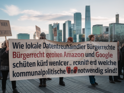 Wie lokale datentreuhänder bürgerrechte gegenüber amazon und google schützen können und welche kommunalpolitischen schritte nötig sind